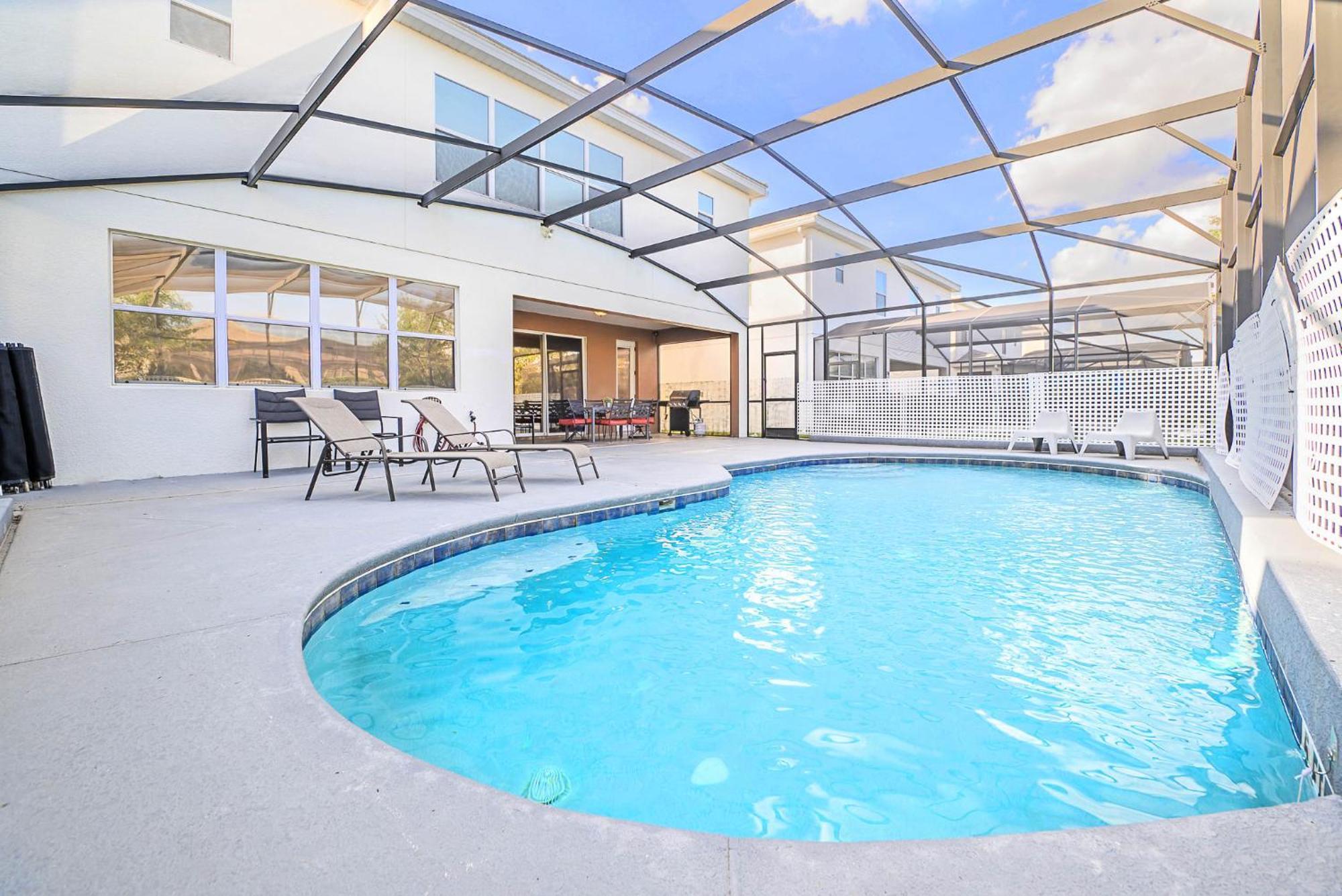 6Br Luxury Home With Private Pool And Bbq Kissimmee Exterior foto